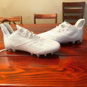 Adidas Adizero Scorch Football Cleats - White -  11.5
